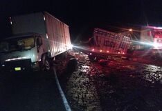 Choque múltiple en la vía Arequipa-Puno deja al menos dos heridos