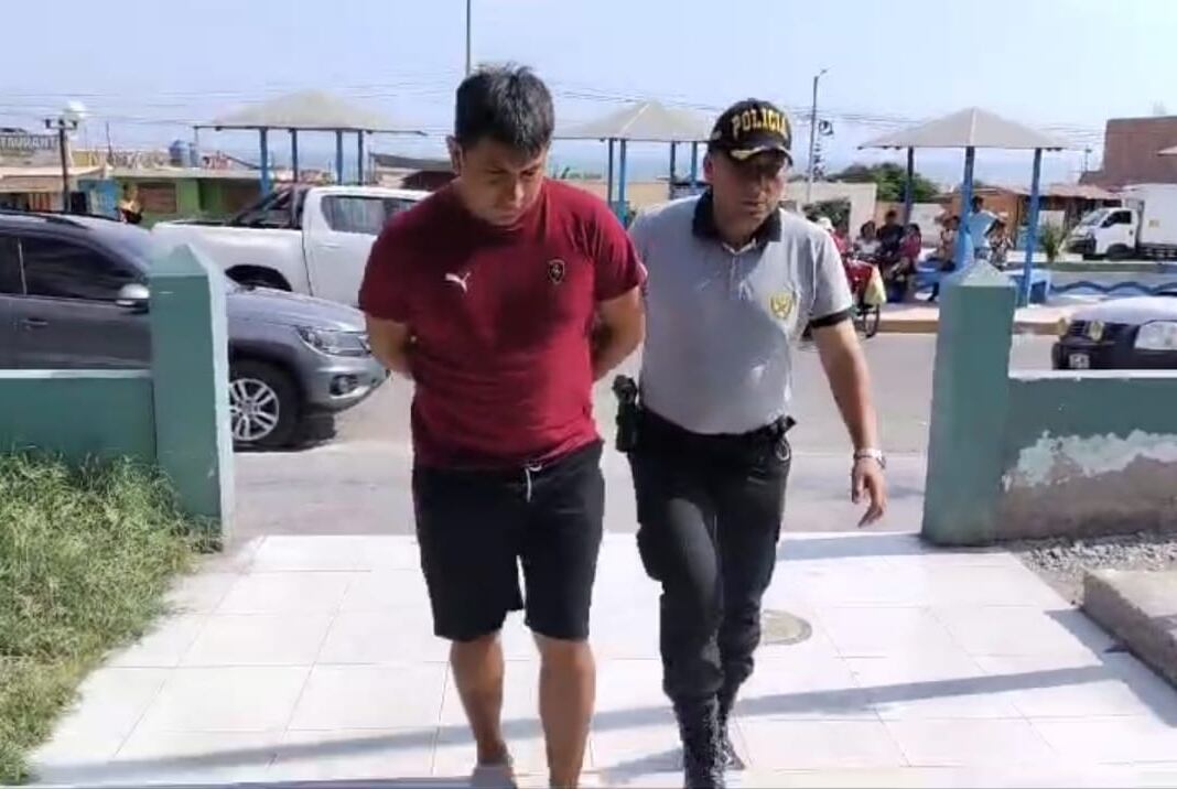 Policía de Nasca fue detenido por estar involucrado en el robo del mineral en Arequipa