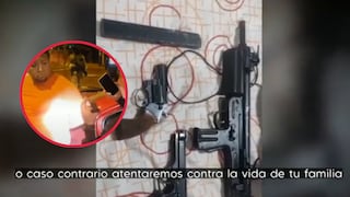 Celular de cabecilla de la banda “Los letales de SJL” revela arsenal y pruebas de extorsión