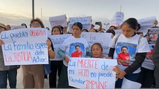 Pisco: exigen justicia por crimen a balazos de joven empresario, Cristian Aybar