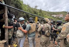La Libertad: Rescatan a 29 mineros secuestrados por organización criminal en Pataz