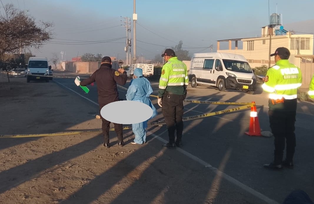 Obrero de construcción civil fue hallado sin vida en la pista principal de Pachía