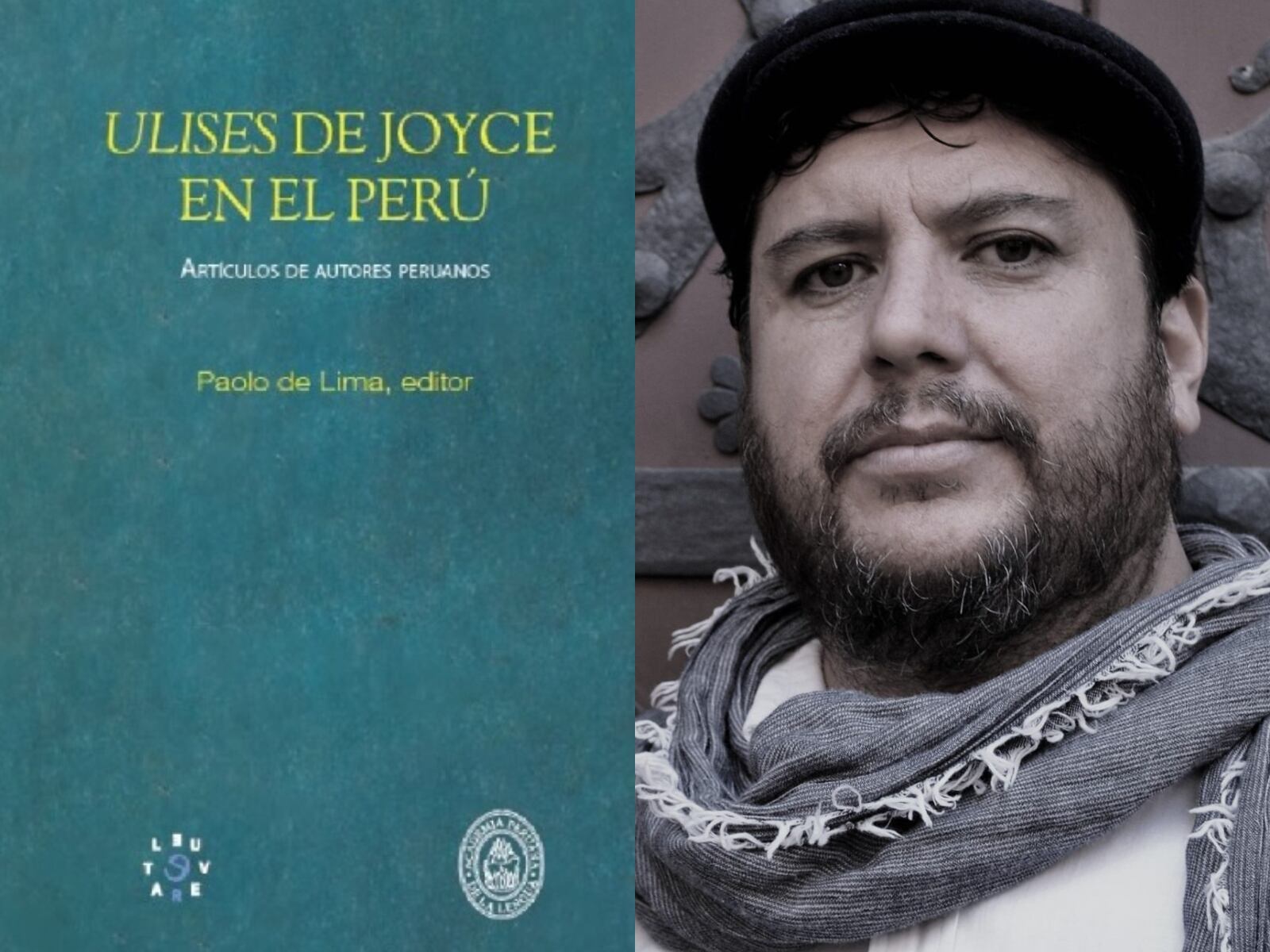 Paolo de Lima es el editor del libro "Ulises de Joyce en el Perú" (Foto: Revuelta / Academia Peruana de la Lengua)
