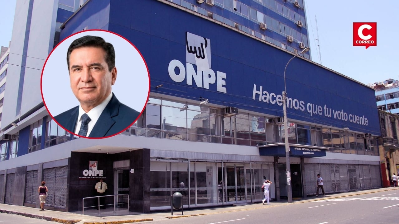 Carlos Loyola no logra asumir la jefatura de la ONPE: único postulante no alcanzó los votos necesarios. Composición: Diario Correo.