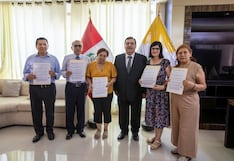 Servidores públicos del Gobierno Regional de Ica son reconocidos por ascenso laboral