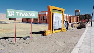 Complejo arqueológico de Tiawanaku donde está prohibido fotografiar con cámara