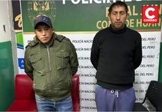 Huancayo: Capturan a dos acusados de asaltar a víctimas haciéndose pasar por taxista y pasajero