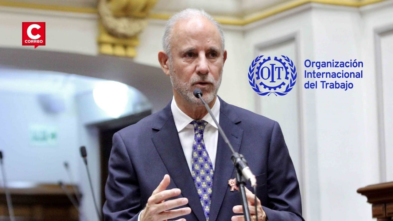 Javier González-Olaechea es candidato de Perú a director general de la OIT para 2027-2032. Composición: Diario Correo.
