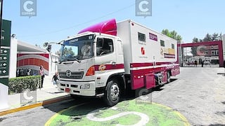 Arequipa: Dos clínicas rodantes para atender a pacientes de otras provincias