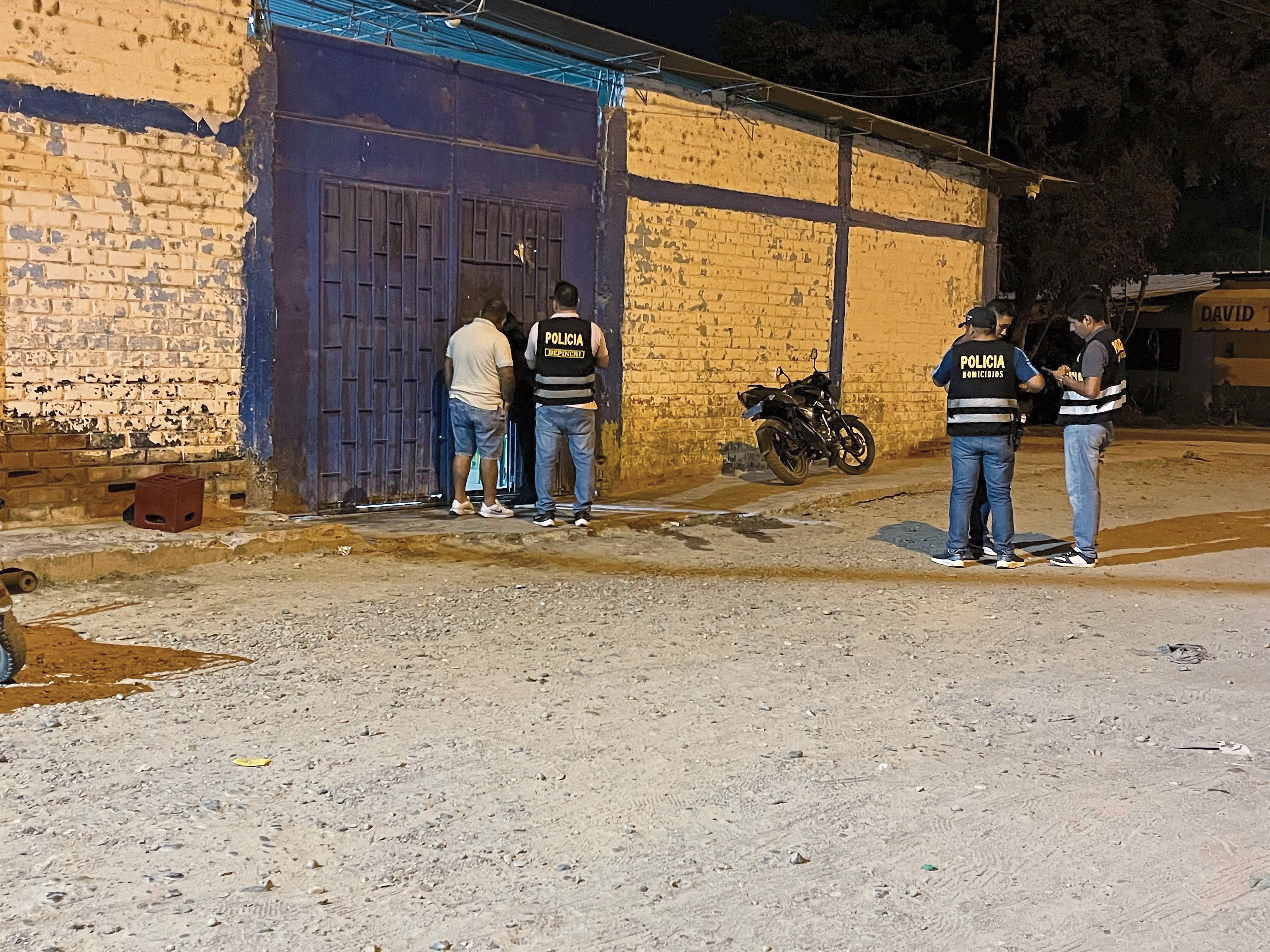 Sicarios matan a un hombre de siete balazos en Piura