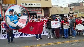 Municipalidad de Arequipa coloca tarifarios en buses, mientras transportistas protestan