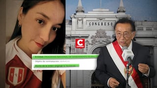 Exalumna de Balcázar visitó su despacho congresal y al día siguiente ganó contrato estatal de 16 mil soles