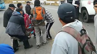 Colisión de autos deja seis heridos en carretera a Abancay