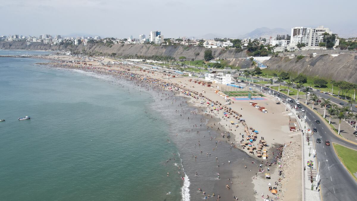 Indeci alerta oleaje de ligera intensidad en Chorrillos hasta el 22 de agosto. (Foto: Julio Reaño / GEC)