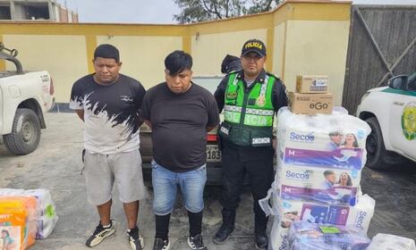 Ica: caen “los patinadores del sur chico” con productos robados por S/20 mil