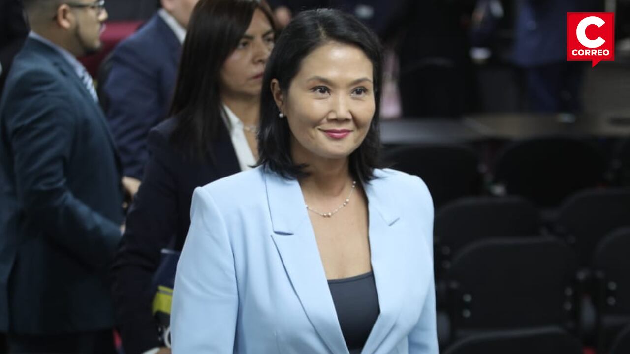 Keiko Fujimori acudió puntual a la citación. (Foto: Anthony Niño de Guzmán @photo.gec)