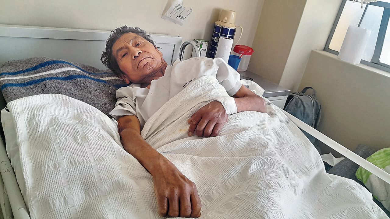 Las personas pueden apoyarlo en el mismo hospital en Honorio Delgado Espinoza de Arequipa. Foto: Fanny Arotaipe.