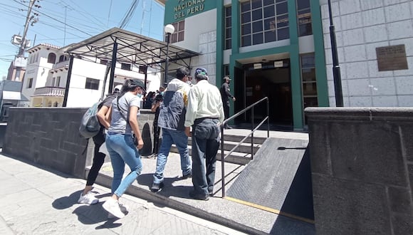 El área de estafas de la Policía investiga el caso en Arequipa. (Foto: GEC)