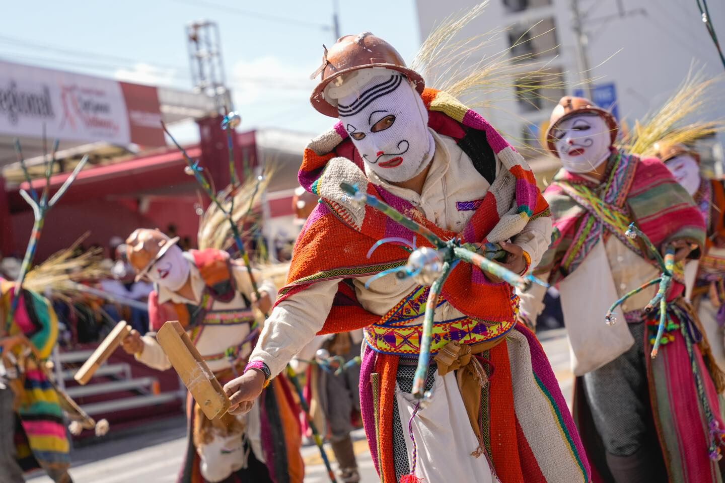 Alca - Danza “Los Machu Navidad” en pasacalle regional de Arequipa. Foto: Difusión.