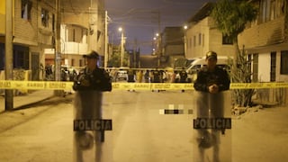 Asesinan a balazos a dos sujetos en plena celebración de Navidad en La Victoria