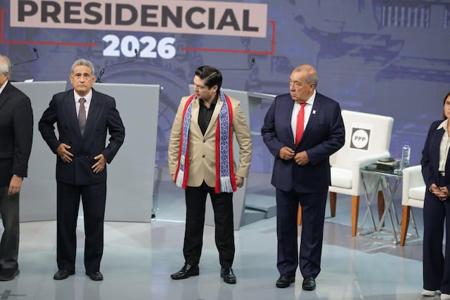 El lado B del quinto día de debate presidencial 2026 (Fotos: GEC)