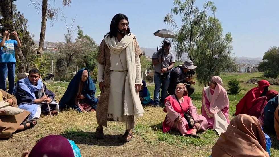 Vida, Pasión y Muerte de Jesucristo en Paucarpata, Arequipa. (Foto: Yunsu Pariapaza/@photo.gec)