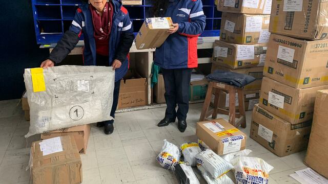Serpost se sigue manteniendo vigente y al mes envían hasta mil paquetes al extranjero