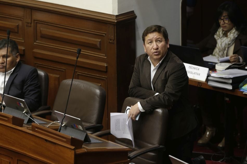 Guido Bellido, exmilitante de Perú Libre, fue premier de Pedro Castillo. (Foto: GEC)