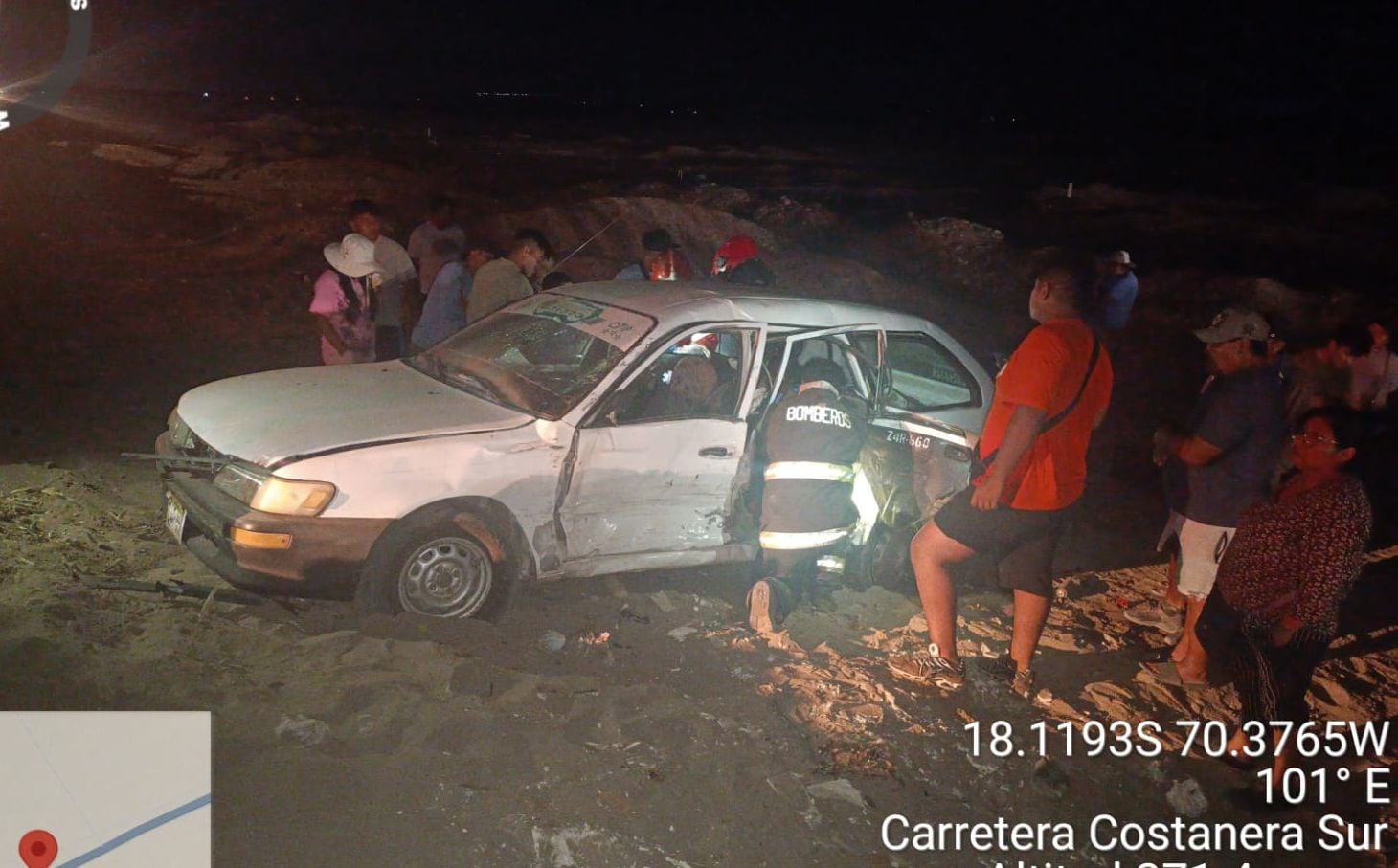 El station wagon de placa Z4R-660 era manejado por Percy Choque Choque. (Foto: Difusión)