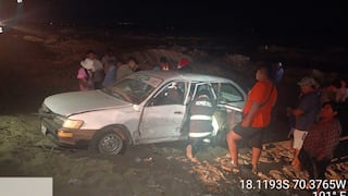 Tacna: Siete heridos deja un choque frontal entre bus y un station wagon