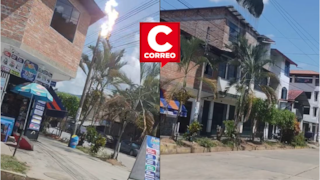 Satipo: paracaidista de Los Sinchis resulta herido tras hacer contacto con cables eléctricos (video)