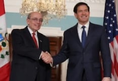 Canciller se reúne con secretario de Estado de EE. UU. para coordinar acciones de seguridad