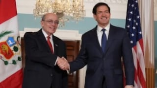 Canciller se reúne con secretario de Estado de EE. UU. para coordinar acciones de seguridad