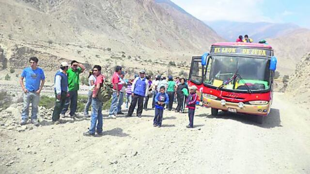 Huaico aísla varios pueblos en Chincha