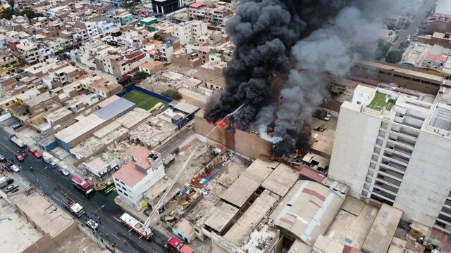 Incendio en San Miguel