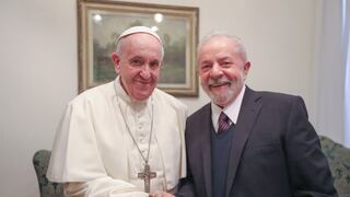 Papa Francisco se reunió con Lula da Silva en el Vaticano