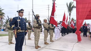 Paracas conmemoró con profundo fervor patriótico la Proclamación de la Independencia del Perú