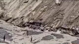 Deslizamiento bloquea vía entre Huánuco y Áncash: más de 500 metros colapsados