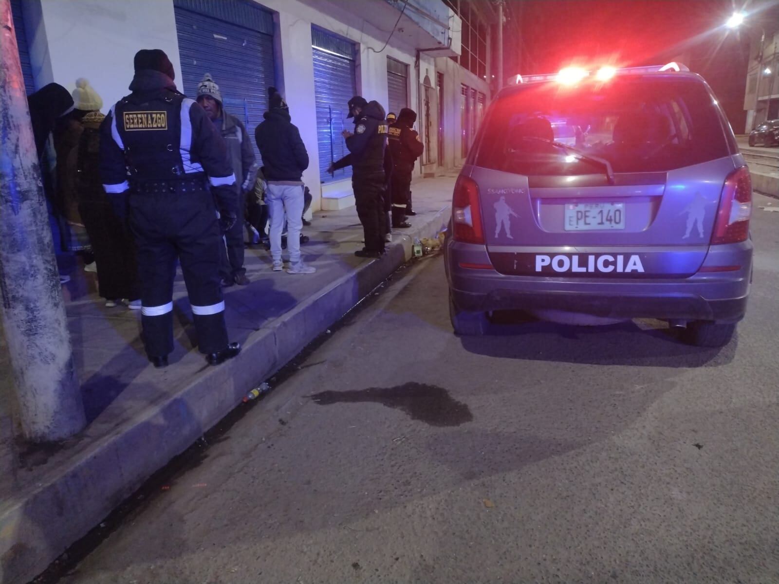 Los tres sujetos fueron puestos a disposición de la Policía. Foto/Difusión.