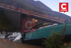 La Oroya: Tráiler termina en río y chofer se salva de milagro