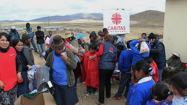 Hasta hoy se reciben donaciones de abrigo para las comunidades de Caylloma
