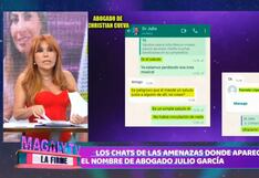 Abogado de Cueva podría estar implicado en amenazas de muerte a Pamela López y periodistas de Magaly