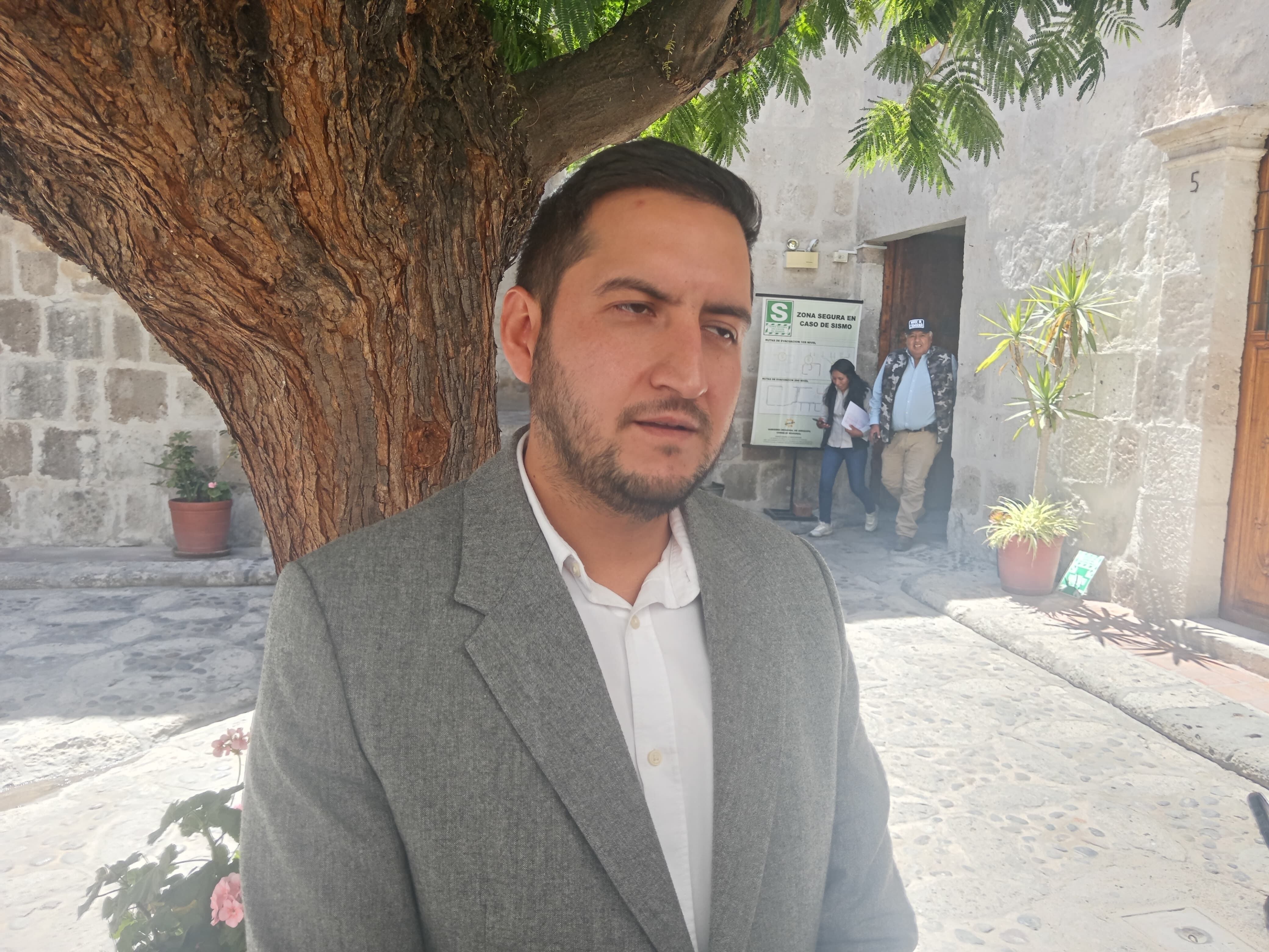 Presidente del Consejo Regional de Arequipa, Fernando Cornejo. Foto: GEC.