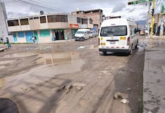 Chupaca: Exigen transferir Av. Coronel Parra a gobiernos locales