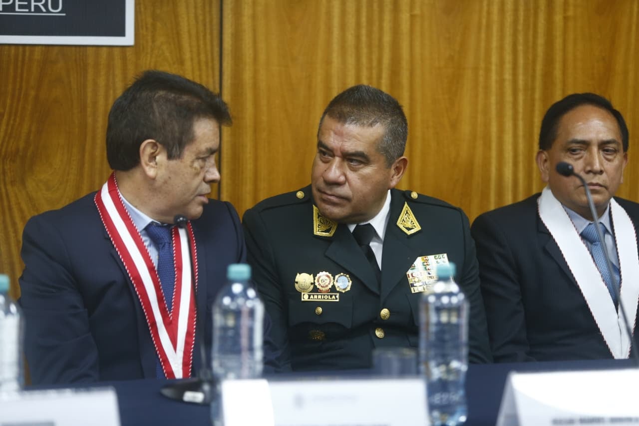 Óscar Arriola, comandante general de la Policía Nacional, anunció el refuerzo del resguardo policial para la fiscal de Lima norte tras el atentado.