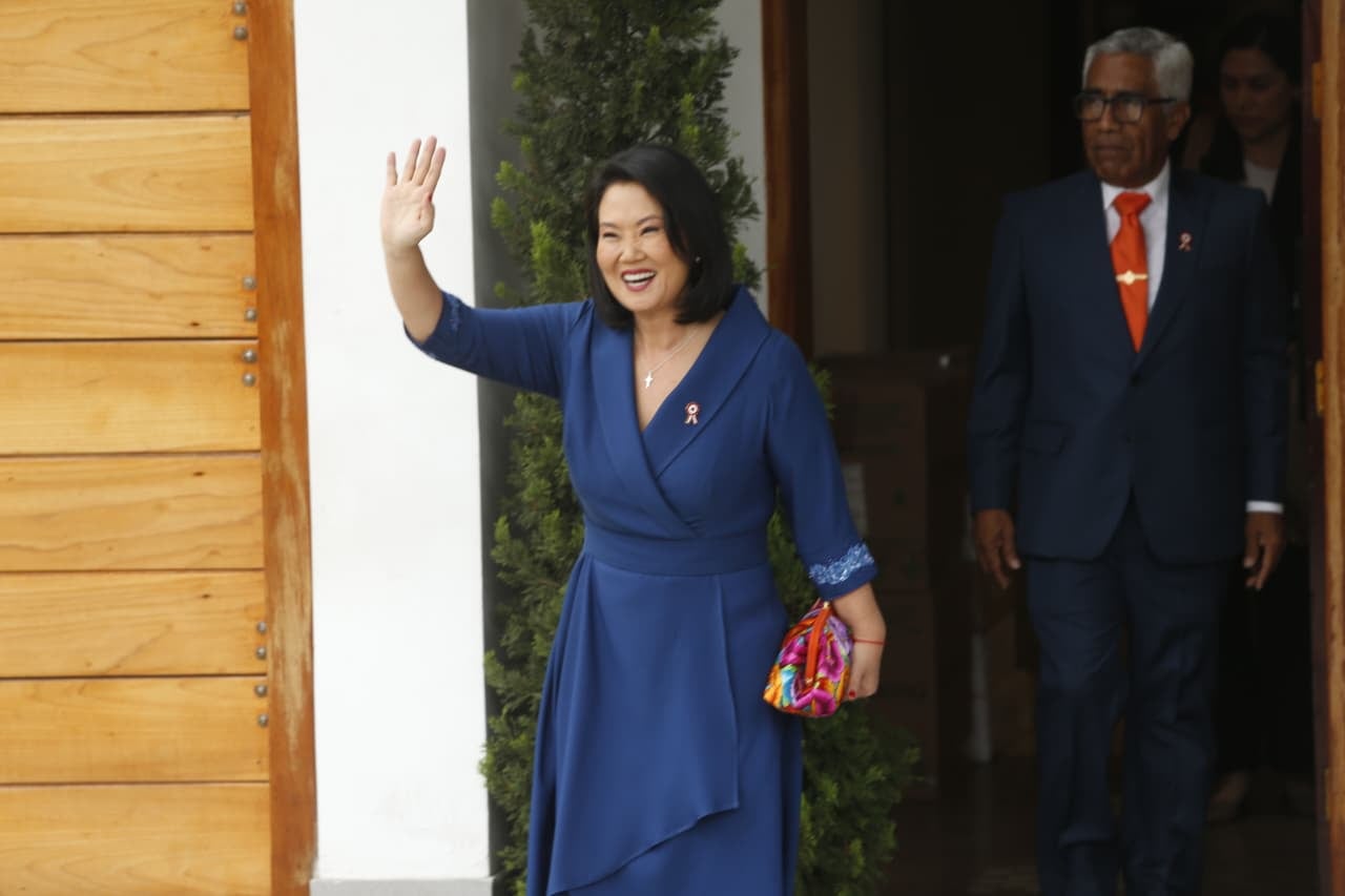 Keiko Fujimori jura como presidenta e la República este 28 de julio ante el Congreso de la República para dar inicio a su gobierno tras haber obtenido la victoria de las Elecciones Generales 2026.(Foto: César Campos / @photo.gec)