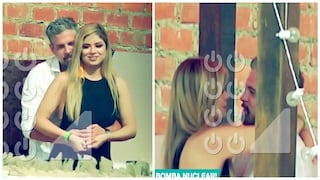 Exnovio de Sheyla Rojas, Pedro Moral, fue captado besándose con Doménica Delgado (VIDEO)