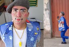 Huancayo: Policía persigue a payaso que se dio a la fuga durante intervención