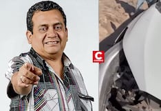 ¡Susto para Tony Rosado! violento choque en Arequipa rumbo a show en Camaná no dejó heridos (VIDEO)