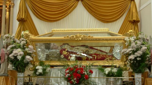 Mártir de la Iglesia Católica es sacada en procesión cada 14 de octubre. (Foto: Difusión)